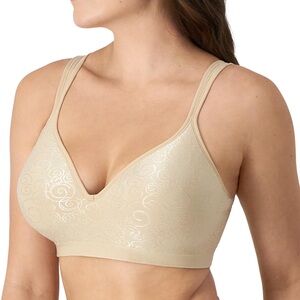 Bali Women's Wireless Bra DF3463, Comfort Revolution Full-Coverage Wirefree NWT